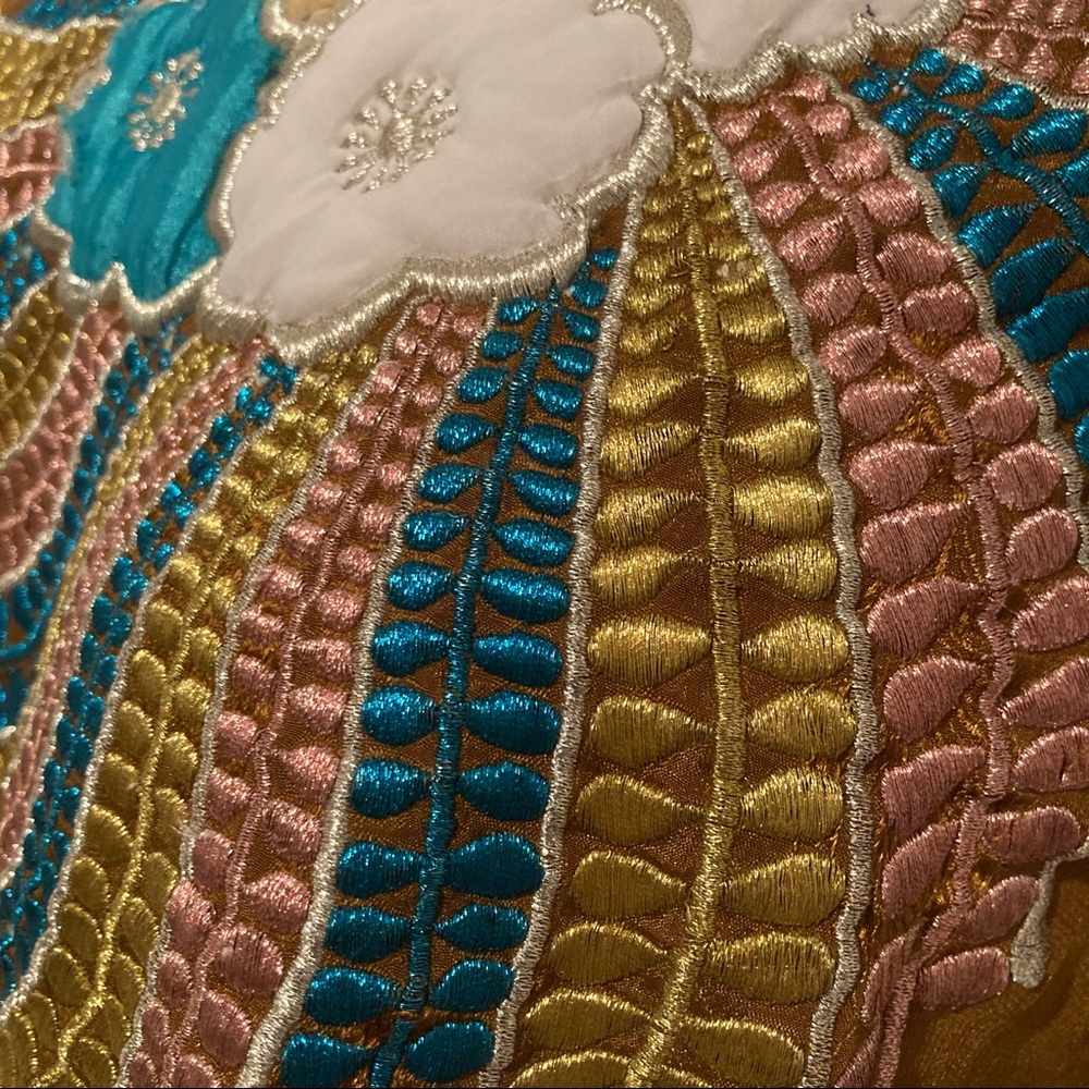 Embroidered Lounge Dress M - Picture 5 of 5